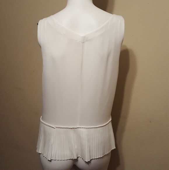 Rebecca Taylor Pleat Hem Tank - Picture 3 of 8
